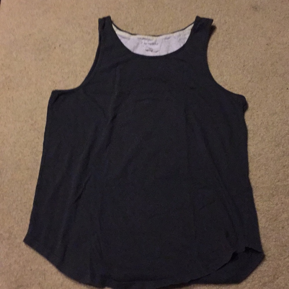on the byas long line tank